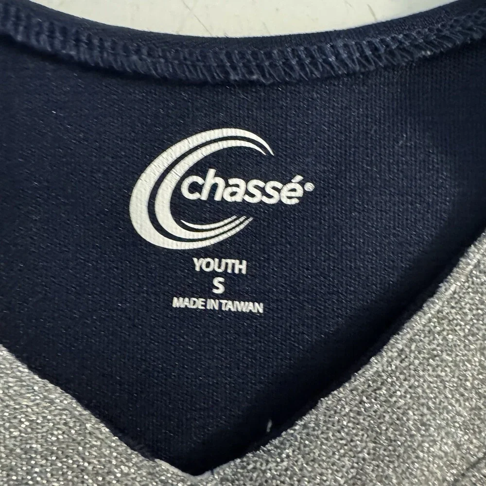 Huskies Cheer Leader Youth Size Small Blue‎ Silver 2 Pc Set